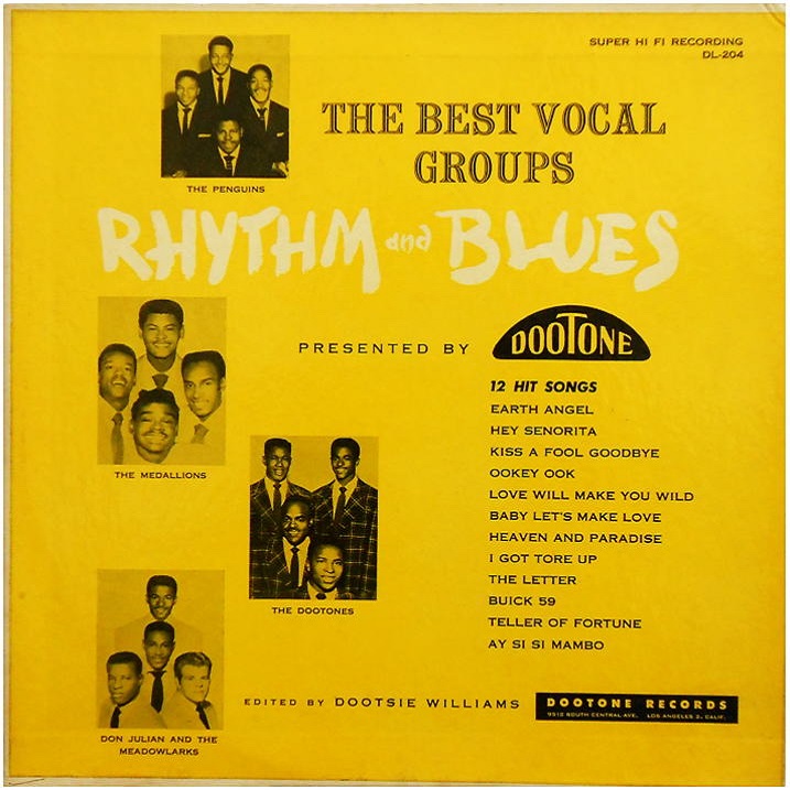 DL-204 - The Best Vocal Groups Rhythm and Blues