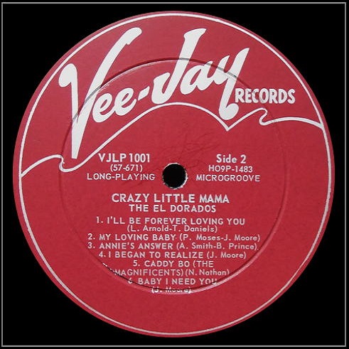 VJLP-1001 - Crazy Little Mama Side 2