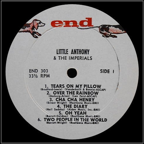 LP 303 - We Are The Imperials Featuring Little Anthony Side 1