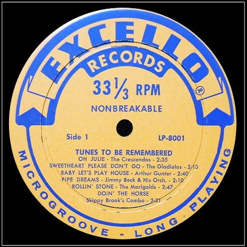 LP-8001 - Tunes To Be Remembered Side 1