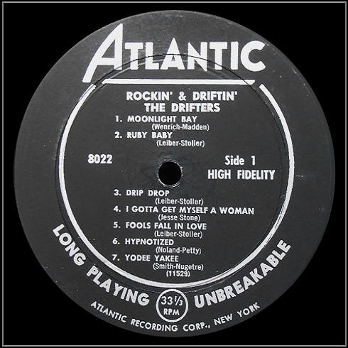 Atlantic 8022 - Rockin' & Driftin' Side 1