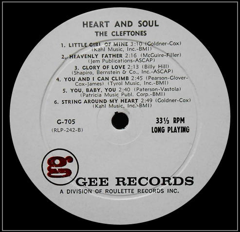 Gee-705 - Heart And Soul Side B