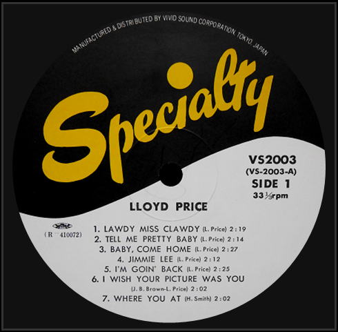 SP-2105 - Lloyd Price