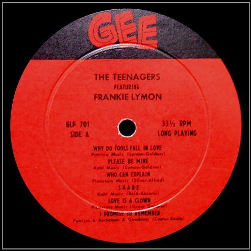 GLP-701 - Frankie Lymon and The Teenagers Side A