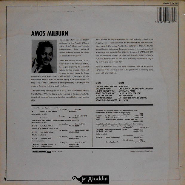 Aladdin 1546711 - Let's Have A Party Back Cover