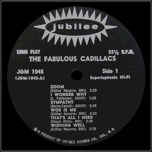 JGM-1045 - The Fabulous Cadillacs Side 1
