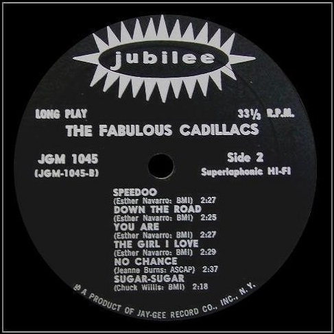 JGM-1045 - The Fabulous Cadillacs Side 2
