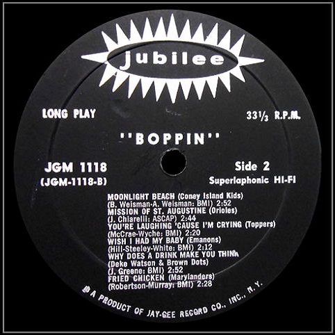 JGM-1118 - Boppin'! Side 2
