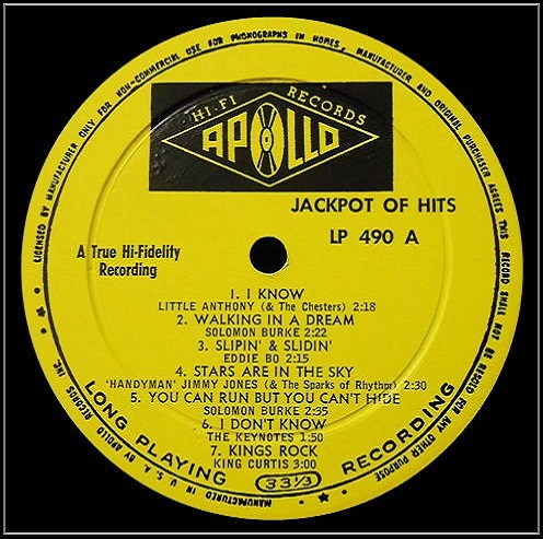 LP-490 - Jackpot Of Hits Side A